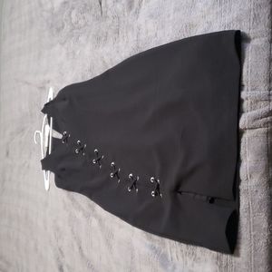 Sexy black dress w/slit